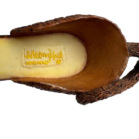 Willow Hall Shoo Shoo Figurine, Design No. 21, “Ooo Ooo” Monkey with Banana - Picture 8 of 9